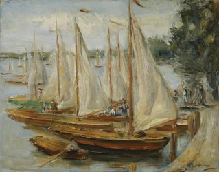 Segelboote am Wannsee